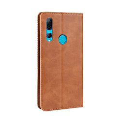 Avis Wewoo Housse Coque Étui en cuir à boucle magnétique avec rétro pour Crazy Horse Texture horizontale HUAWEI Y9 PRIME 2019avec support et fentes cartes et cadre photo Marron