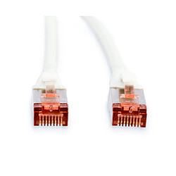 Acheter Digitus DK-1644-050-WH-10 câble de réseau 5 m Cat6 S/FTP (S-STP) Blanc (CAT6 S-FTP Patchk.,5m, Weiß - 10x CAT 6 S-FTP Patchkabel, Cu, LSZH AWG 27/7, Länge 5 m, Farbe Weiß)