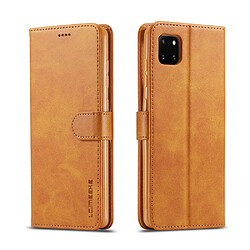 Etui en PU avec support couleur marron pour votre Samsung Galaxy A81/Note 10 Lite