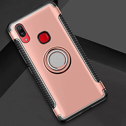 Wewoo Coque Étui de protection magnétique à 360 degrés avec bague de rotation pour Vivo NEX A or rose