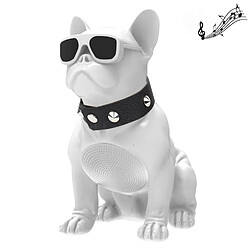 Yonis Enceinte Bluetooth Bulldog Puissante 5W FM TF