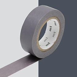 Masking tape unicolore - Taupe - 1,5 cm x 7 m