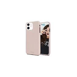 JAYM - Coque Silicone Soft Feeling Rose Sable pour Apple iPhone 13 Pro ? Finition Silicone ? Toucher Ultra Doux