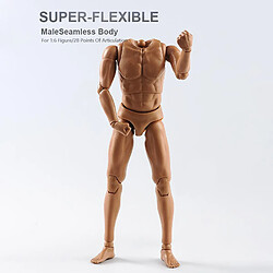 1: 6 Corps Nu Masculin à échelle Articulée 28 Articulations Figurine Mobile 12 "orange pas cher