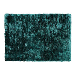 Vente-Unique Tapis shaggy à poils longs ultra doux - 120 x 170 cm - vert pinède - DOLCE