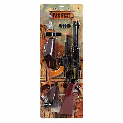 BigBuy Carnival Ensemble de Pistolets Western 8411 (7 Pcs)