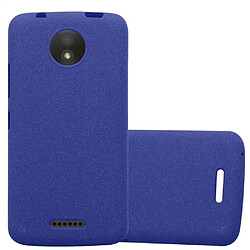 Cadorabo Coque Motorola MOTO C Etui en Bleu