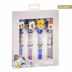 Ensemble de Stylos Disney 4 Pièces Multicouleur