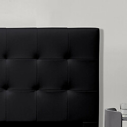 Meubler Design Tête De Lit Capitonnée Capitole - Noir - 140 Cm