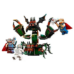 Lego 76207 Marvel Attaque sur le Nouvel Asgard Multicolore