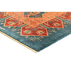 Acheter Vidal Tapis de couloir en laine 208x94 bleu Kashkuli