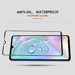 Acheter Wewoo Film de verre trempé à bord arrondi mocolo 0.33mm 9H pour HuP30 (Noir)