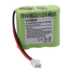 Vhbw Batterie NI-MH 320mAh 3.6V pour LOEWE Alphatel 3100, Sagem D10T, D15T, MBO Dialon F10 remplace LT2130