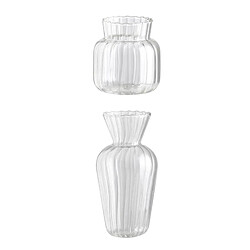 Verre de cristal fleur vase transparent vases