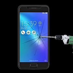 Wewoo Verre trempé pour ASUS ZenFone 3S Max / ZC521TL 0.26mm 9 H Surface Antidéflagrant Non-écran Plein Écran Film