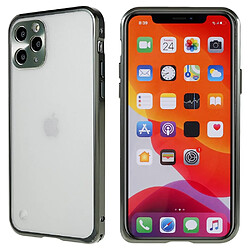 Coque en TPU + métal ultra-mince, mat, anti-chute pour votre iPhone 11 Pro Max 6.5 pouces - vert