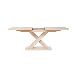 Acheter Mes Table à manger extensible 160/200x90x76 cm décor chêne clair