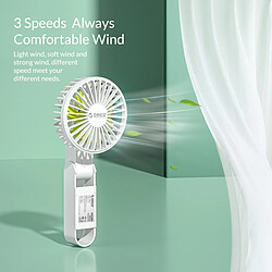 Avis Universal Ventilateur USB portable Mini PDA 2000mAh Charge USB Refroidissement Ventilateur d'été 3 vitesses Bureau Extérieur | Gadget USB