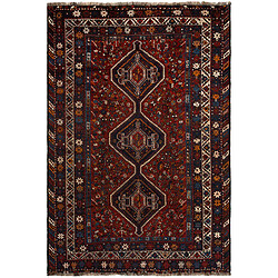 Vidal Tapis de laine 319x218 rouge Ghashghai