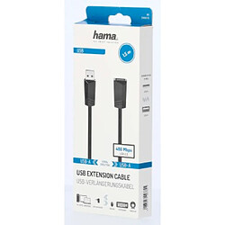 HAMA Rallonge USB, USB 2.0, 480 Mbit/s, 1,50 m