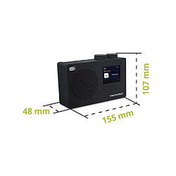 Avis METRONICRadio numérique DAB+ et FM RDS avec écran couleur - noir477251