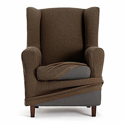 Housse de fauteuil Eysa TROYA Marron 80 x 100 x 90 cm