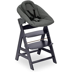 Hauck Transat chaise haute alpha Set Plus Dark Grey