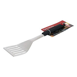 Totalcadeau Spatule barbecue en acier inoxydable à manche en caoutchouc Noir (47,5 cm) pas cher