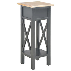 Acheter vidaXL Table d'appoint Noir 27 x 27 x 65,5 cm Bois