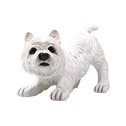 Farmwood Animals Chien west highland en résine 33 x 17 x 23 cm.