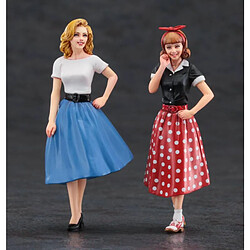 Hasegawa Figurine Mignature 50's American Girls Figure