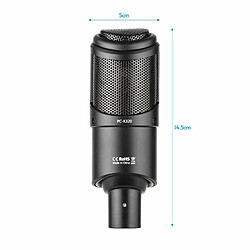 Avis Justgreenbox Side-address Microphone Wired Condenser Mic Cardioid Pickup Pattern with Shock Mount and Tripod - 1005001672560198