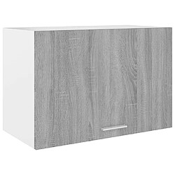 vidaXL Armoire suspendue Sonoma gris 60x31x40 cm Bois d'ingénierie