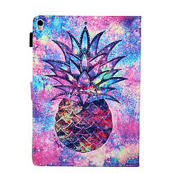 Avis Etui en PU + TPU impression de modèle avec support ananas pour votre Apple iPad Air 10.5 pouces (2019)/Air 3/Air 2/Air (2013)