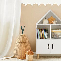 Avis SoBuy KMB58-W Bibliothèque Enfant Étagère de Rangement pour Livres et Jouets Étagère à Livres Armoire Meuble de Rangement sur Pieds