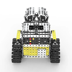 Acheter Universal Blocs télécommandés Assemblage Évitement RC Robot Toy for Children Robot Toys | RC Robot (Silver)