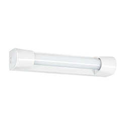 réglette s19 - aric normaric b55 - avec lampe led - 7w - 2700k - interrupteur - aric 53114