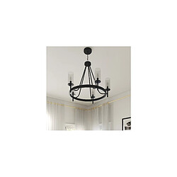 ICONIK INTERIOR Lampe de plafond - Lampe suspendue - Chandelier - Loney Noir