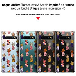 Avis Caseink Coque arrière Samsung Galaxy S10+ (6.4 ) Gel HD [ Nouvelle Collection - Souple - Antichoc - Imprimé en France] Ananas Gold