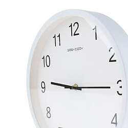 Avis Horloge murale en métal de style simple pour la cuisine à la maison chambre décor 1 # white_30cm