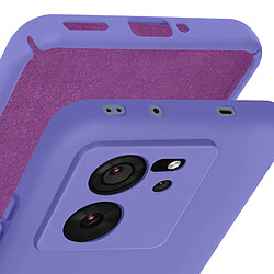 Avizar Coque pour Xiaomi 13T et 13T Pro Semi-rigide Soft-touch Anti-traces Violet pas cher