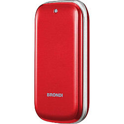 Brondi Stone+ 6,1 cm (2.4') Rouge Téléphone numérique