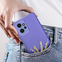 Avizar Coque pour Xiaomi Redmi Note 12 4G Semi-rigide Soft-touch Fast Cover Violet pas cher