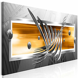 Paris Prix Tableau Imprimé Silver Wings Narrow Orange 40 x 120 cm