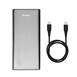 Powerbank 20W USB-C Power Delivery et USB Quick Charge 20000mAh Swissten Gris