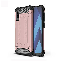 Wewoo Coque Renforcée Pour Galaxy A70 / A70s Étui Magique TPU + PC Or Rose