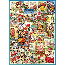 Eurographics Flowers Smithsonian Seed catalogues (1000 piAces) Puzzle