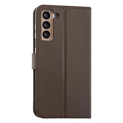 Etui pour Samsung Galaxy S21 Plus - Marron