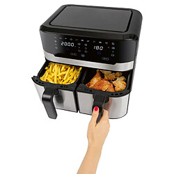 Double friteuse sans huile avec écran tactile Proficook PC-FR1242H