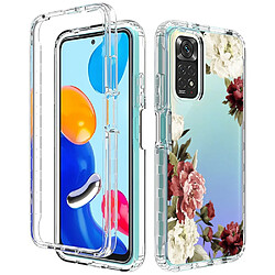 Coque en TPU anti-chute, anti-rayures pour votre Xiaomi Redmi Note 11S 4G/Note 11 4G (Qualcomm) - Fleur de trompette